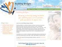 Tablet Screenshot of buildingbridges4youth.org